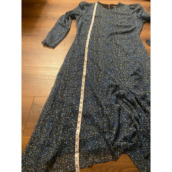 EUC WHISTLES Scattered Bloom Dobby Dress sz: 12 - Picture 7 of 12